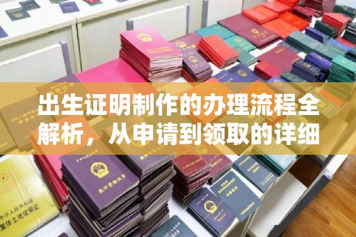 金州新区出生证明制作的办理流程全解析，从申请到领取的详细指南